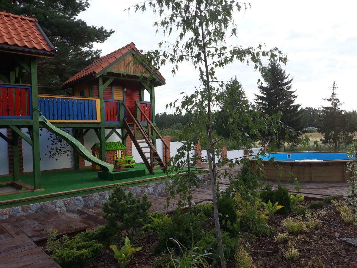 Dwor U Papuga Apartment Ruciane-Nida Bagian luar foto